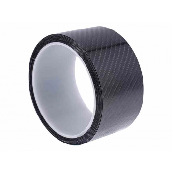 Taśma zabezpieczająca / dekoracyjna 50 mm x 3 m, ze strukturą CARBON, czarna