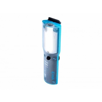 Lampa warsztatowa 10x 0.5W Super White SMD LED 500 lm + 1W LED 150 lm, akumulatorowa, IK07, IP54, z zaczepem i magnesem