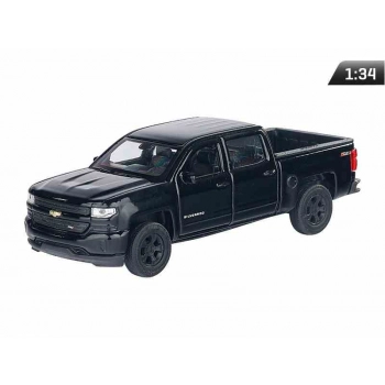 Model 1:34, CHEVROLET 2017 Silverado, czarny (A880CH17SC)