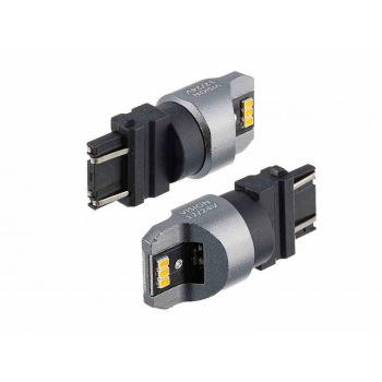Żarówka VISION PY27/7W (T25) 12/24V 6x 3020 SMD LED, nonpolar, CANBUS, pomarańczowa, 2 szt.