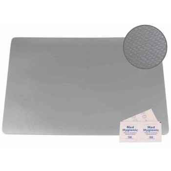 Łatka do naprawy plandeki 44,5x34,5 cm, srebrna
