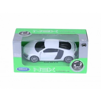 Model 1:34, 2016 AUDI R8 V10, biały (A880AR8VB)