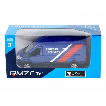 Model 1:43, RMZ Ford Transit Van 2018, niebieski