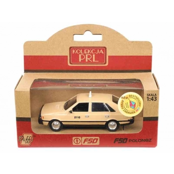 Model 1:43, FSO POLONEZ TAXI PRL, beżowy