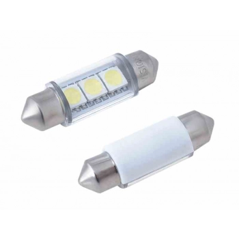 Żarówka VISION Festoon SV8.5 36mm 12V 3x 5050 SMD LED, biała, 1 szt.
