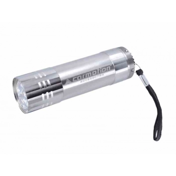 Latarka aluminiowa 9 LED, baterie w zestawie