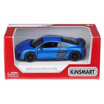 Model 1:36, Kinsmart, Audi R8 Coupe (2020), niebieski
