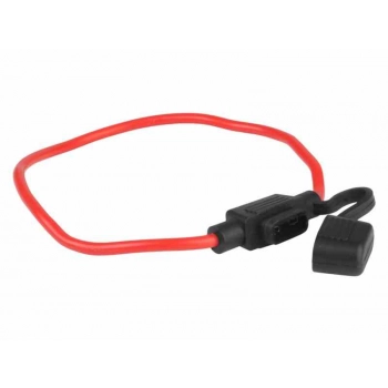 Oprawa bezpiecznika MINI hermetyczna,przewód 30 cm, 1.8 mm kw