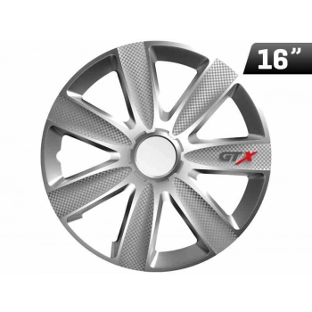 Kołpak GTX carbon / silver 16``, 1 szt.