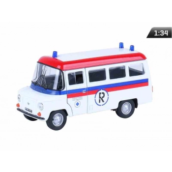 Model 1:34, PRL Nysa 522 POGOTOWIE RATUNKOWE, biały (A884N522PRB)