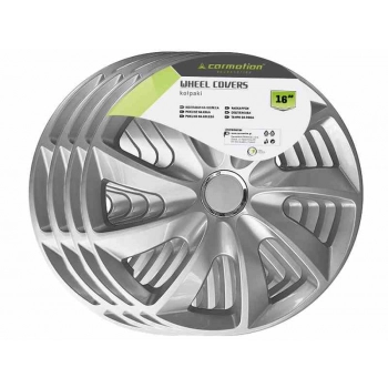 Kołpaki STIG silver laquered + ring 16