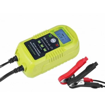 Prostownik z mikroprocesorem do akumulatorów 6V 2A, 12V 2/4A, 1.2-120 Ah, IP65