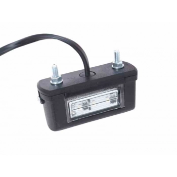 Lampa oświetlenia tablicy rejestracyjnej diodowa, 12/24V, uniwersalna, mała