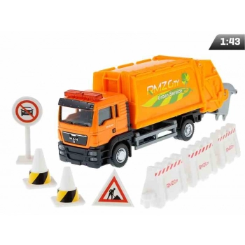 Model 1:64, RMZ City MAN Śmieciarka + akcesoria