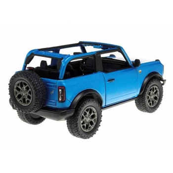 Model 1:34, 2022 Ford Bronco Open Top, niebieski (A11767N)