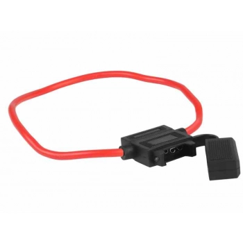 Oprawa bezpiecznika UNI hermetyczna,przewód 30 cm, 1.8 mm kw