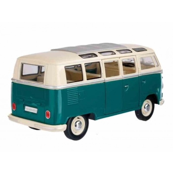 Model 1:24, 1962 VW Classical Bus, zielono-kremowy (A05755CBZK)