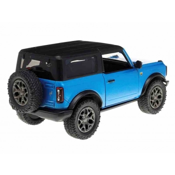 Model 1:34, 2022 Ford Bronco Hard Top, niebieski (A11768N)
