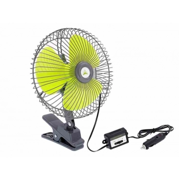 Wentylator obrotowy 24V/21W, średnica 20 cm, mocowany na klips lub wkręty