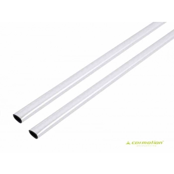 Odbojniki na rant drzwi, 65 cm, chrom, 2 szt.