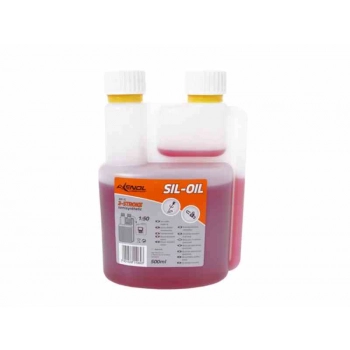 Axenol Sil-Oil, olej do 2-suwów, czerwony, 500 ml