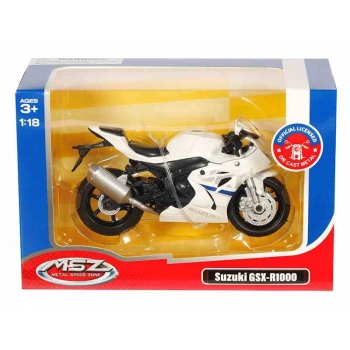 Model 1:18 SUZUKI GSX-R1000, biały