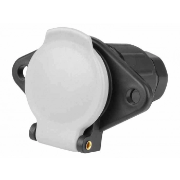 Gniazdo przyczepy 7 PIN, 24V, typ S, plastikowe