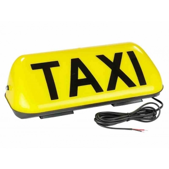 Lampa TAXI ukośna, LED, żółta
