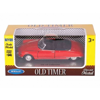 Model 1:34, DS 19 Cabriolet, czerwony (A00875D1CC)