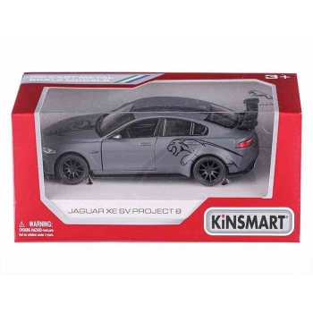Model 1:38, Kinsmart, JAGUAR XE SV PROJECT 8, szary (A11742SZ)