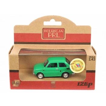 Model 1:43, FIAT 126P PRL, zielony