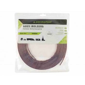 Listwa dekoracyjna, rainbow, 9 mm x 8 m