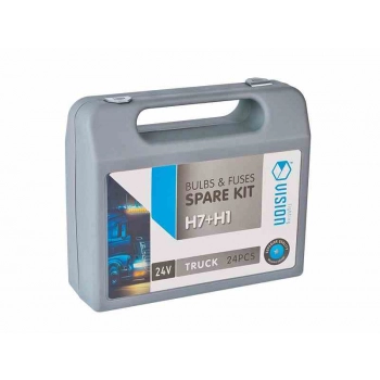 Zasobnik VISION H7 24V 70W + H1 24V 70W+ 22 elementy