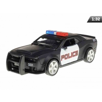 Ford Mustang Police, czarny CRASH CAR (A02400PCZ)