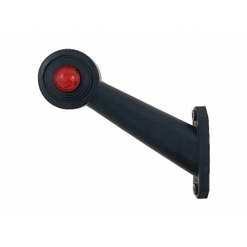 Lampa obrysowa LED skośna zwykła lewa 12/24V