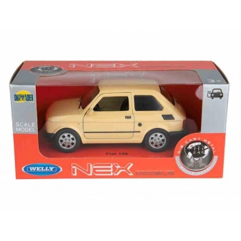 Model 1:34, PRL FIAT 126p, kremowy (A884F126K)