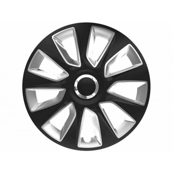 Kołpak Stratos RC black / silver 17``, 1 szt.