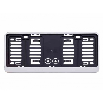 Ramka na tablicę rejestracyjną, małą 305x 114 mm, chrom