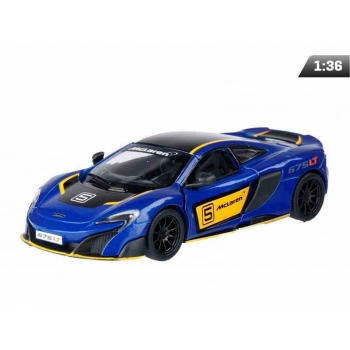 Model 1:36, Kinsmart, McLaren 675LT, niebieski