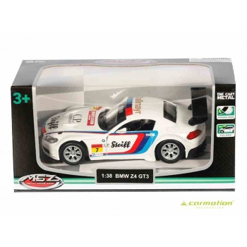 Model 1:38 BMW Z4 GT3, biały