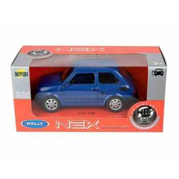 Model 1:34, PRL FIAT 126p, granatowy (A884F126G)