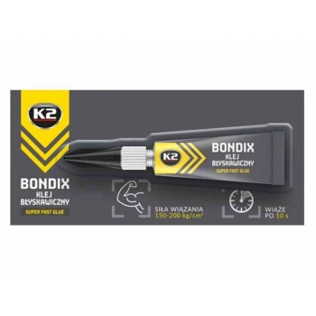 BONDIX Klej do plastiku, drewna, gumy, 3 g