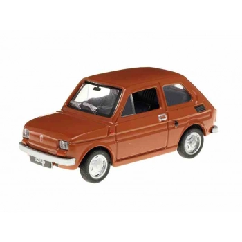 Model 1:43, FIAT 126P PRL, brązowy