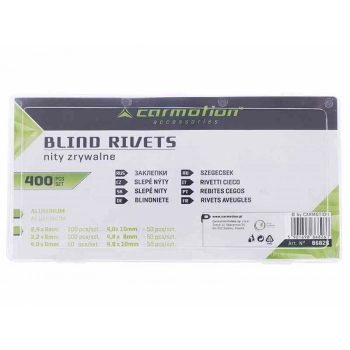 Nity aluminiowe, 400 szt.
