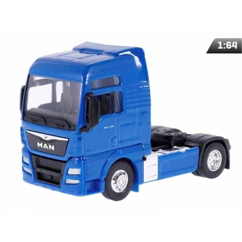 Model 1:64, MAN TGX XXL, ciągnik,niebieski (C00800MTCN)