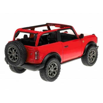 Model 1:34, 2022 Ford Bronco Open Top, czerwony (A11767C)