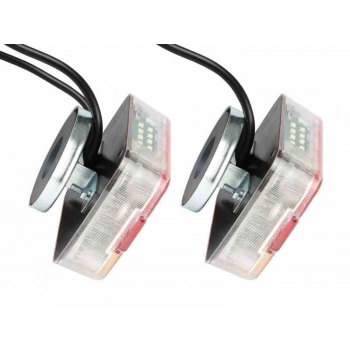Zestaw lamp tylnych LED na magnes, przewód 7,5 m z wtyczką 7 PIN