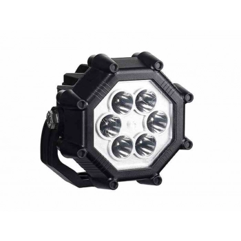 Lampa robocza dalekosiężna, 12/24V 20W, 6 diod, 1800 lm