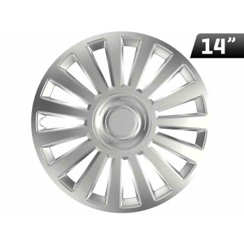 Kołpak Luxury silver 14``, 1 szt.