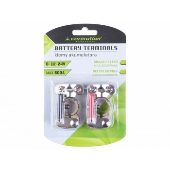 Klemy akumulatora samozaciskowe 6-12-24V max 600A
